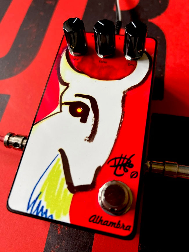 Alhambra 3 Knobs Signature Drigo Distortion Pedal