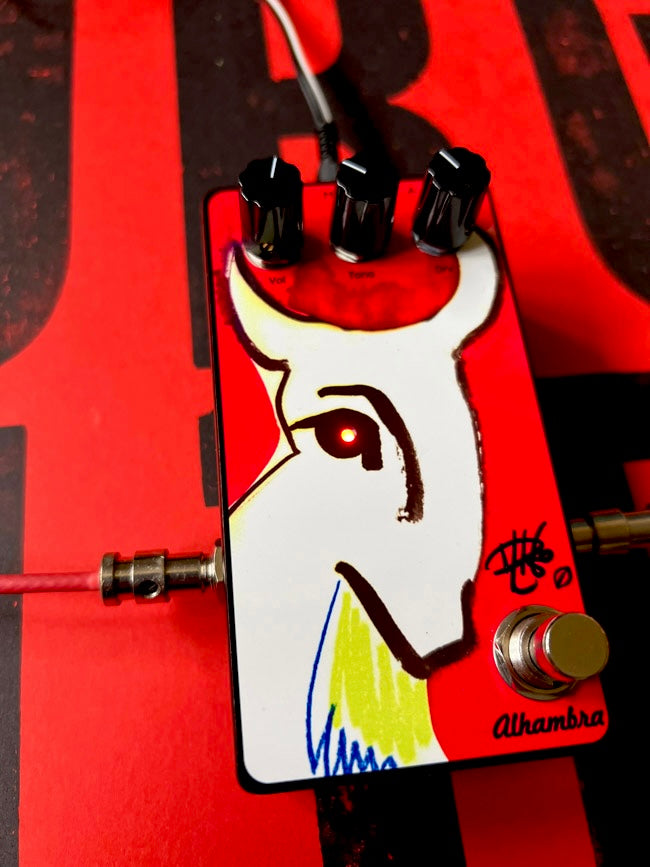 Alhambra 3 Knobs Signature Drigo Distortion Pedal