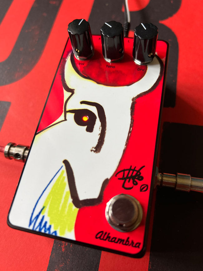 Alhambra 3 Knobs Signature Drigo Distortion Pedal