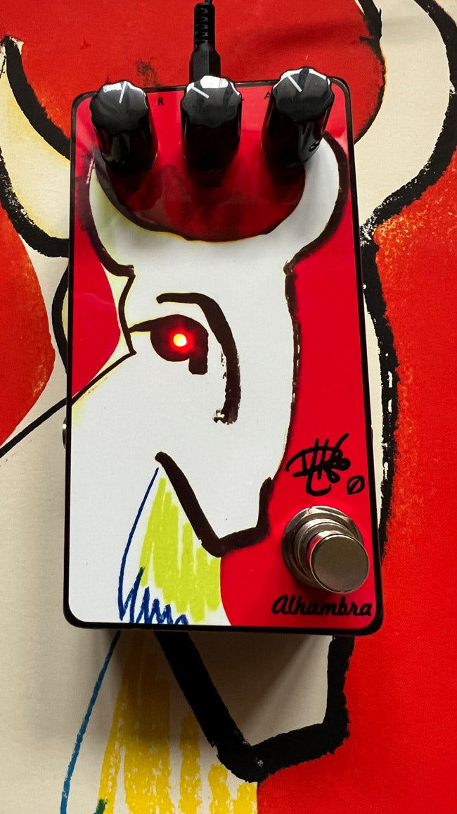 Alhambra 3 Knobs Signature Drigo Distortion Pedal