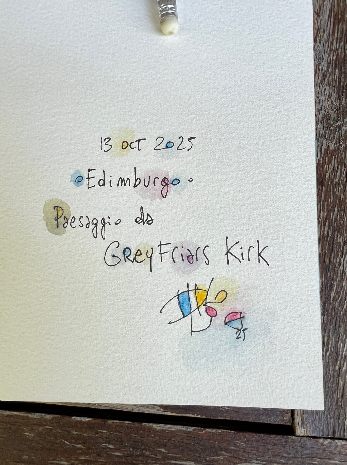 Edimburgo•Paesaggio da Greyfriars Kirk